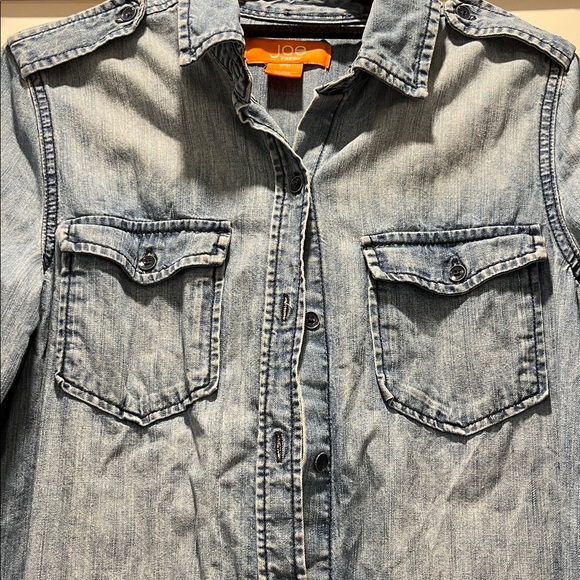 Joe Fresh Denim Button Up - Picture 2 of 5
